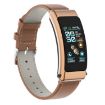 K50 1.08" IP67 Waterproof Smartwatch with Detachable Earphone (Brown) - 2