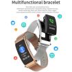 K50 1.08" IP67 Waterproof Smartwatch with Detachable Earphone (Brown) - 4