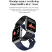 T50 1.85" Black Smart Watch, IP67 Waterproof, Voice & Health Monitor - 5