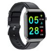T50 1.85" Black Leather Band Smart Watch IP67 Waterproof - 2
