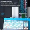 AULA F3001 RGB 87 Keys Wired/Wireless/Bluetooth Gaming Keyboard - 2