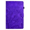 Samsung Galaxy Tab A7 2020 Purple Pressure Flower PU Case - 2