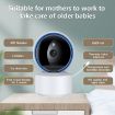 YT50 3MP Smart WIFI PTZ Camera Baby Monitor - US Plug - 4