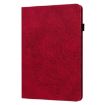 Red Peacock Embossed Leather Case for Galaxy Tab S10+/S9+ - 2