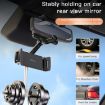 Yesido C196 Phone Holder for Car Rearview Mirror (Black) - 3