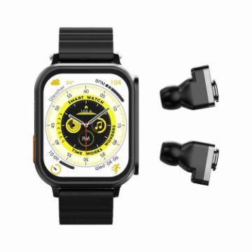 N22 Smart Watch: 1.96" HD, Sport Bluetooth Call Earphone (Black) - 1