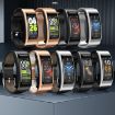 B7 Smart Bracelet Earphones: Sleep, Oxygen, Heart Monitoring, Gold/Brown - 3