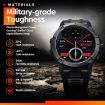 Zeblaze Ares 3 Smart Watch 1.52" IPS Screen, Health & Calls, Blue - 4