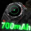 CT18 Smart Watch 1.43" AMOLED, Bluetooth Call, Blood Oxygen, Orange - 5