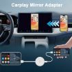 USB & USB-C Carplay Mirror Adapter for iPhone THT-020-6 (White) - 3