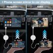 USB & USB-C Carplay Mirror Adapter for iPhone THT-020-6 (White) - 4