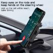 Yesido C101 Black Multifunctional Car Dashboard Phone Holder - 5
