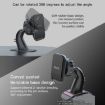 Yesido C110 Car Console Magsafe Magnetic Phone Bracket (Black) - 5
