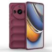 Realme 11 Pro 5G/Pro+ 5G Wine Red Magic Shield Phone Case - 1
