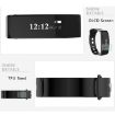 TLW05 0.86" OLED Smart Bracelet, IP66 Waterproof, Bluetooth, Orange - 5