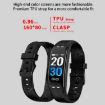 Smart Z21 Plus Bracelet: 0.96" LCD, Waterproof, Health Tracking (Blue) - 4