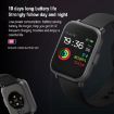 CS201 Waterproof Smart Watch, Heart Rate & Exercise Monitor, Blue - 3