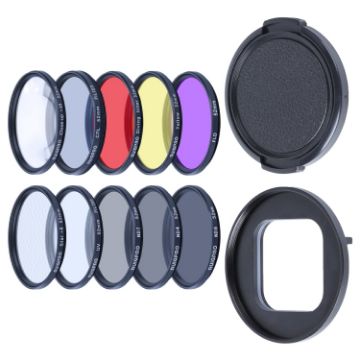 RUIGPRO 10-in-1 52mm Lens Filter Kit for GoPro HERO10/9 - 1
