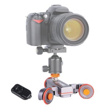 YELANGU L4X 3-Wheel Camera Dolly with Remote for DSLR/GoPro/Phones - 1