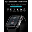 E86 Smart Watch, IP68 Waterproof, Blood Oxygen, Temp Monitor, Black - 5