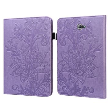 Samsung Galaxy Tab A A6 10.1" 2016 Lace Case with Holder (Purple) - 1
