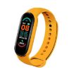 M7 Sports Smart Bracelet: Heart Rate, Sleep Monitoring, Yellow - 1