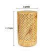 200ml Light Brown Forest Pattern Wooden Ultrasonic Humidifier UK Plug - 2