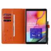Samsung Galaxy Tab A9.7 T550 Shockproof Flip Case - Orange - 4