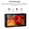 FEELWORLD LUT5E 5.5" 1600nit DSLR Monitor with F970 Power Kit - 6