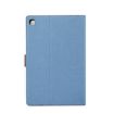 Light Blue Denim Flip Case for Galaxy Tab A7 T505 with Holder - 3