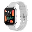MT28 1.54" Smart Watch, Heart Rate/BP Monitor, IP67 Waterproof (White) - 1