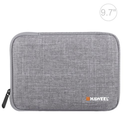 HAWEEL 9.7" Grey Sleeve Case for iPad, Galaxy, Lenovo, Tablets - 1
