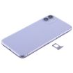 iPhone 11 Purple Battery Back Cover with Buttons & Wireless Charging - 2