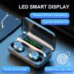 F9-9 TWS Bluetooth Earbuds with LED Display & Power Bank (Pink) - 5