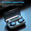 F9-9 TWS CVC8.0 Noise Cancelling Bluetooth Earphone LED Display - 4