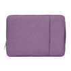 13.3" Purple Denim Laptop Bag, Zipper Case for MacBook & Lenovo - 2