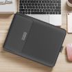 Universal 4 in 1 Waterproof PU Leather Laptop Bag Set (Grey) - 2