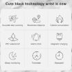 1.09" Silver IPS Smart Watch, IP67, Heart/Sleep Monitor, Steel Strap - 3