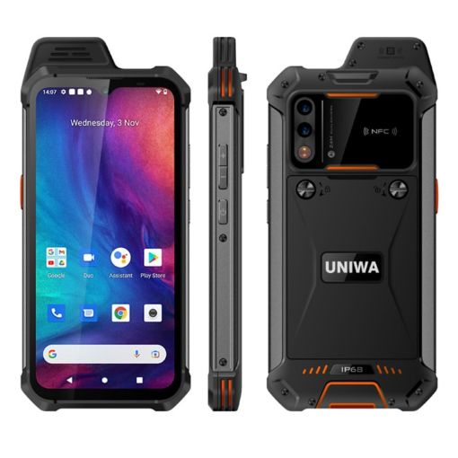 UNIWA W888 Rugged Phone, 4GB RAM, 64GB, IP68, 5000mAh, Android 11 - 1