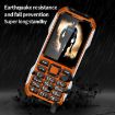 A6 Elder Phone: Waterproof, Shockproof, 6800mAh, Dual SIM, Black - 4