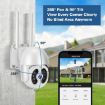 Tuya QX56 3.0MP Wireless Camera, IP66, Alexa, Motion Detect, Night Vision - 3