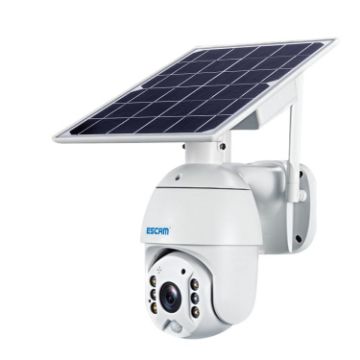 ESCAM QF480 HD 1080P 4G PT Camera with Solar Battery, Night Vision - 1