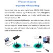 Measy FHD686-2 Wireless HD Extender 1080P 3D, 1 Tx + 2 Rx, 200m Range - 4