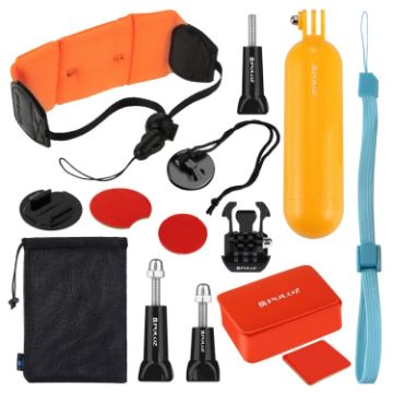 14 in 1 Surfing Kit for GoPro, Insta360, DJI: Grip, Strap, Mount, Bag - 1