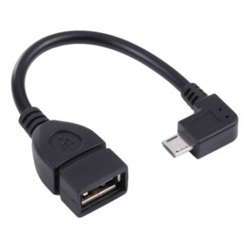 Micro USB to USB 2.0 OTG Adapter Cable for Various Devices (13cm) - 1