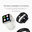 P10 1.3" IPS Smart Watch, IP67 Waterproof, Heart Rate Monitor, White - 6