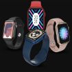 W98 Plus Smart Watch 1.54" Screen IP67 Waterproof Monitoring White - 4