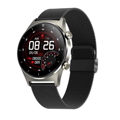 E13 Gold Smart Watch 1.28" IP68 Waterproof, Heart/Blood/Sleep Monitor - 1