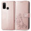 Ulefone Note 10 Case: Four-leaf Clasp, Wallet, Rose Gold - 2