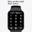 IWO7 Smart Watch 1.82" IP68 Waterproof, Health Monitor, Black - 6